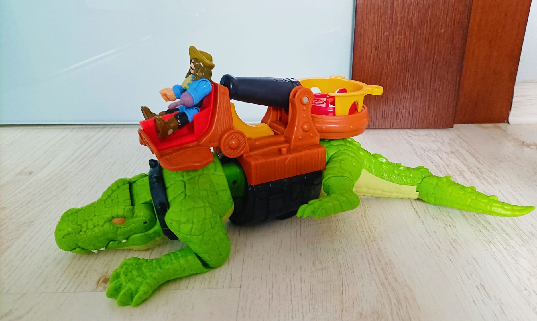 Imaginext krokodyl i pirat