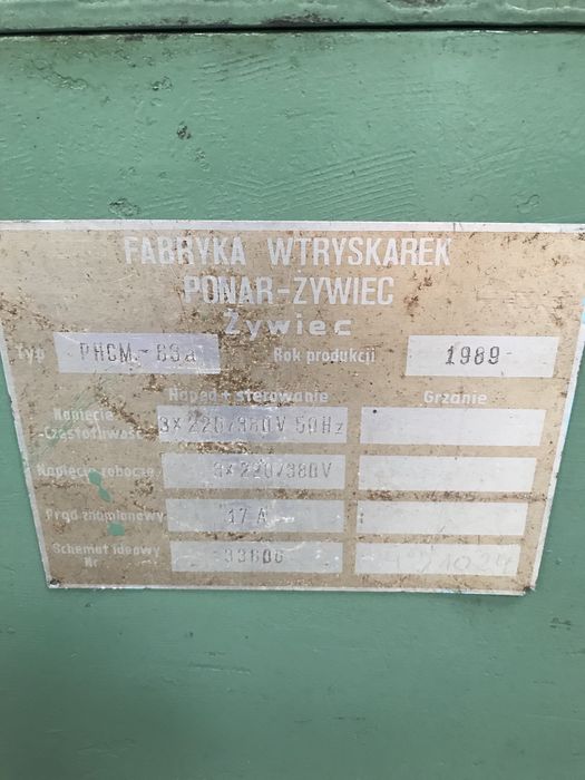 Prasa hydrauliczna PHCM 63tony Ponar Żywiec