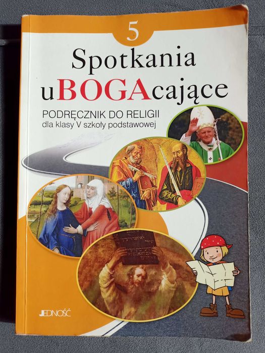 Książka, podręcznik do religii "Spotkania uBOGAcające" klasa 5