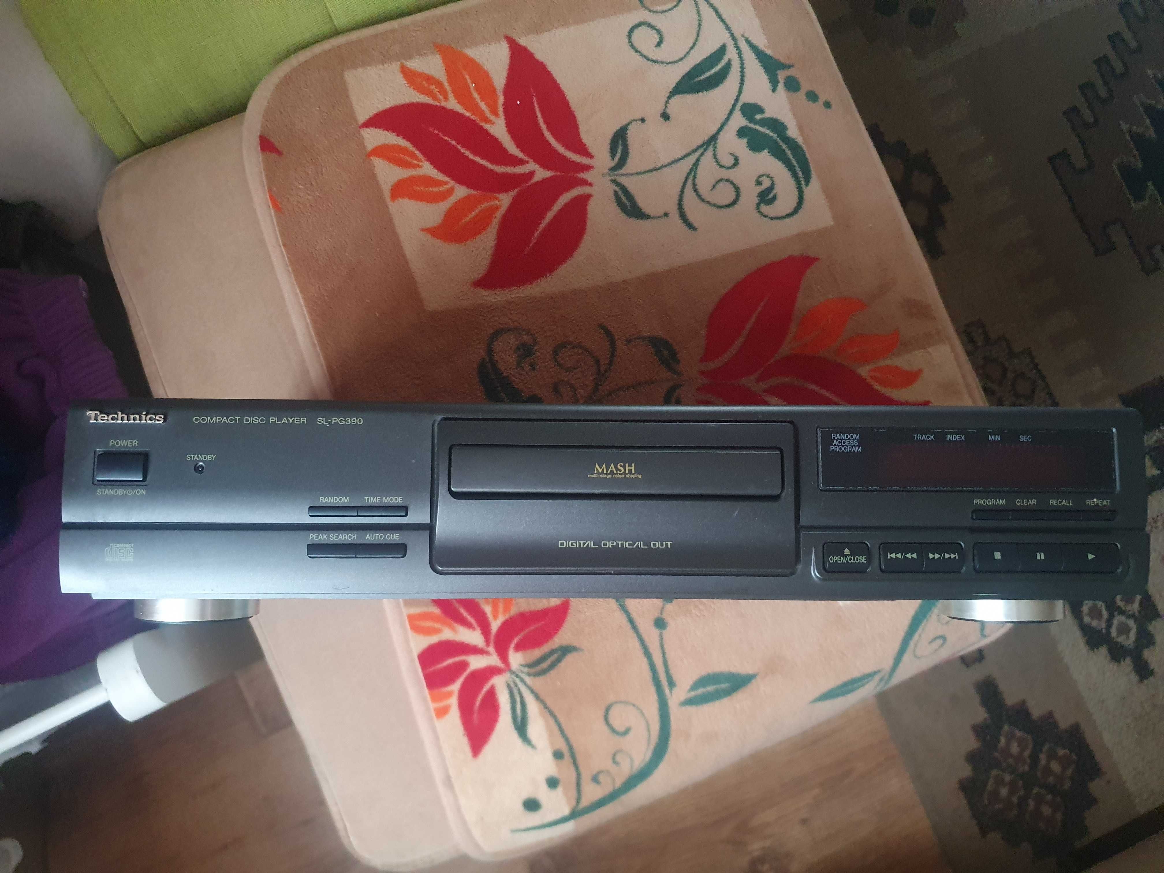 Odtwarzacz cd Technics sl pg 390 do naprawy lub na części