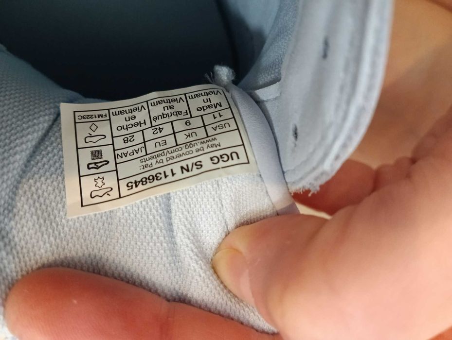 Skórzane Damskie Sneakersy Buty Adidasy UGG