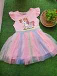 Vestido Unicórnio com tule