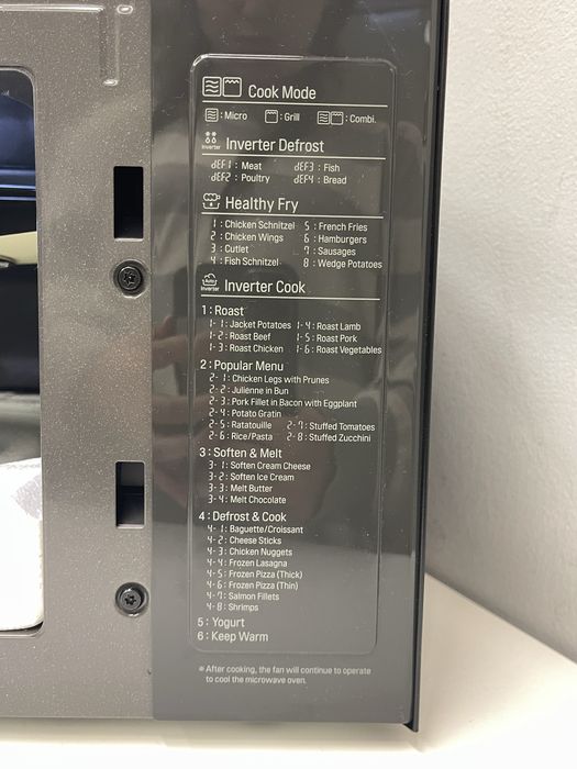 Kuchenka mikrofalowa LG