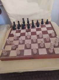 Stare drewniane szachy, czasy PRL-U.