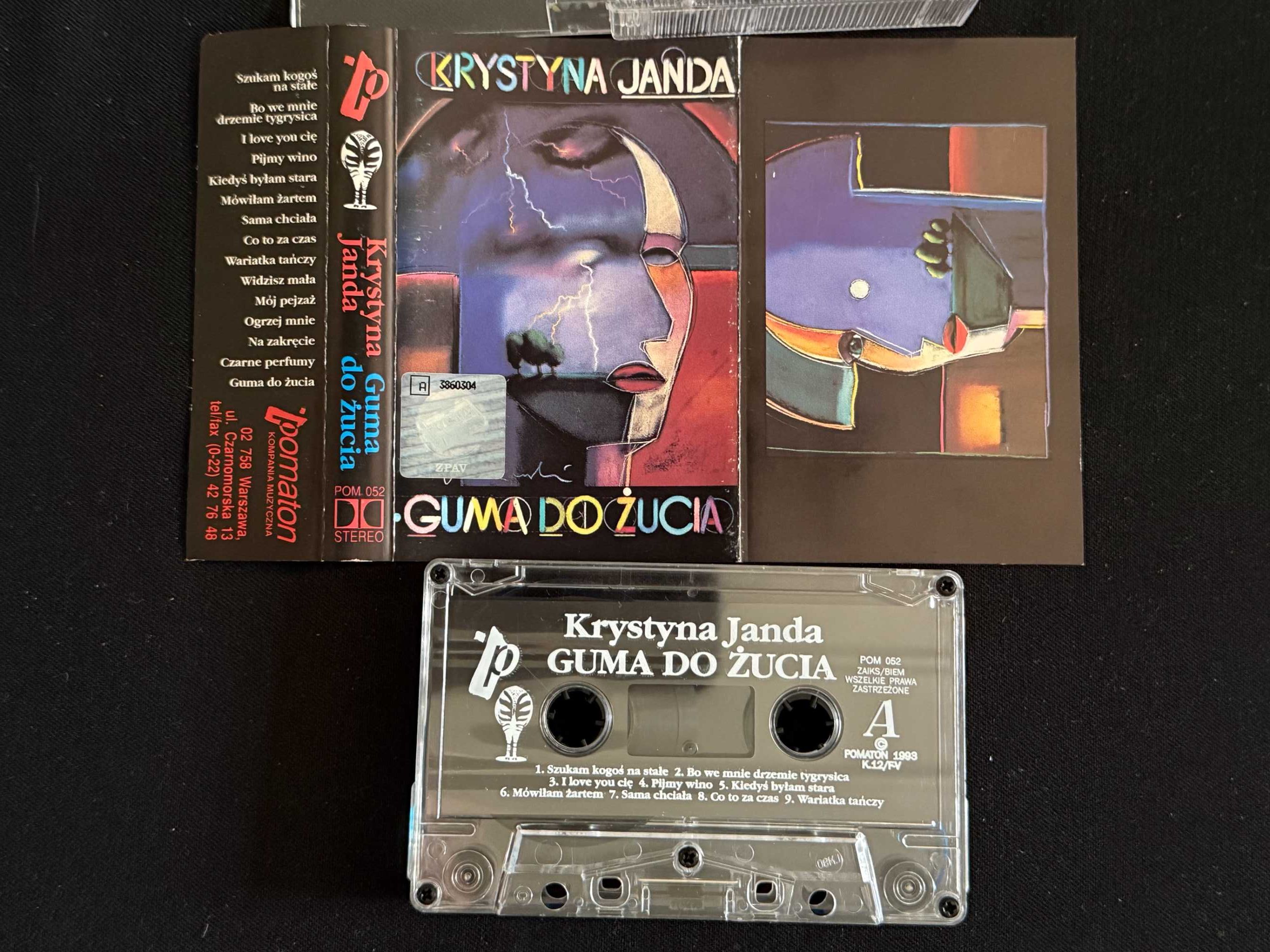 Kaseta MC Krystyna Janda-Guma do zucia
