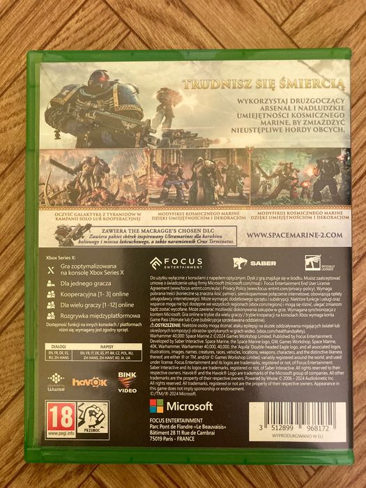 Warhammer 40,000: Space Marine 2 Xbox Series X