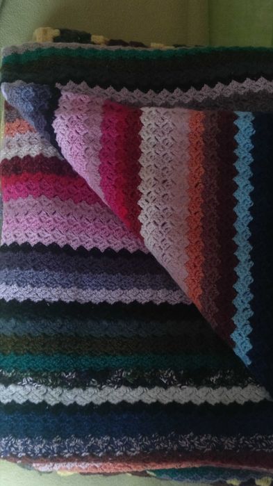 Edredon criança e Manta de lã artesanal