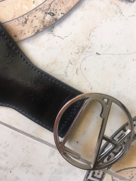 ARMANI JEANS oryginalny pasek lita skora naturalna