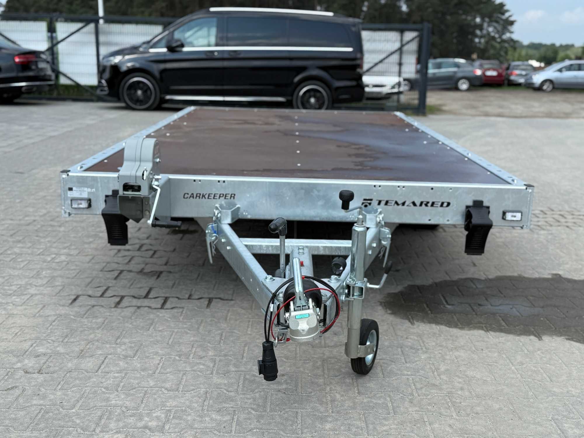 Laweta uchylna TEMARED 405x210 3T przyczepa platforma CARKEEPER 4020/2