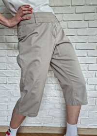Marks&Spencer 42 Materiałowe Spodnie za kolano Rybaczki Bermudy XL