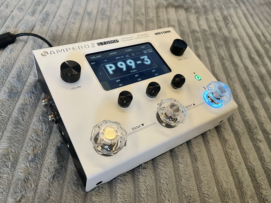 Efekt Hotone Ampero II Stomp + futerał. Na skrzypce!