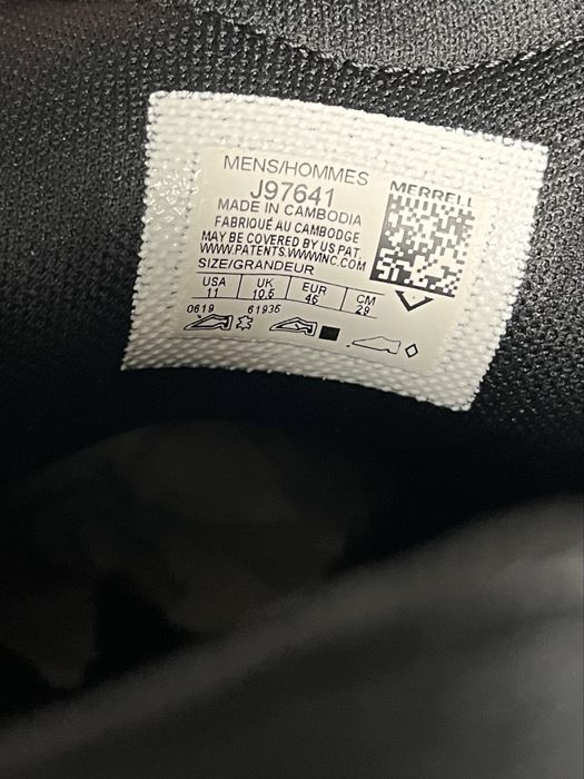 Чоловічі черевики нові 45 р Merrell Indeway Mid j97641 Оригінал