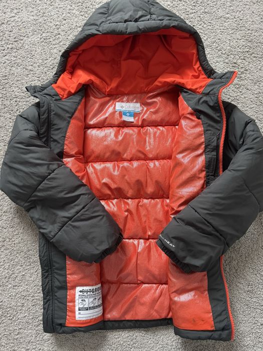 Дитяча пухова куртка columbia omni-heat reflective в розмірі M 10-12р