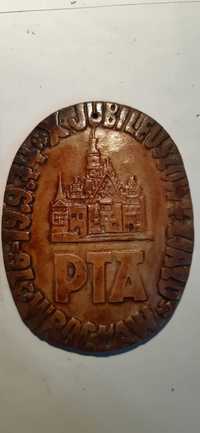 stary medal pamiątkowy jubileuszowy zjazd PTA Wrocław