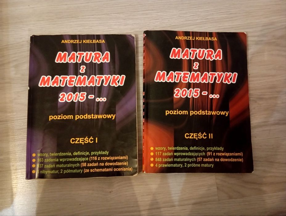 Książka Matura z matematyki 1 i 2 część