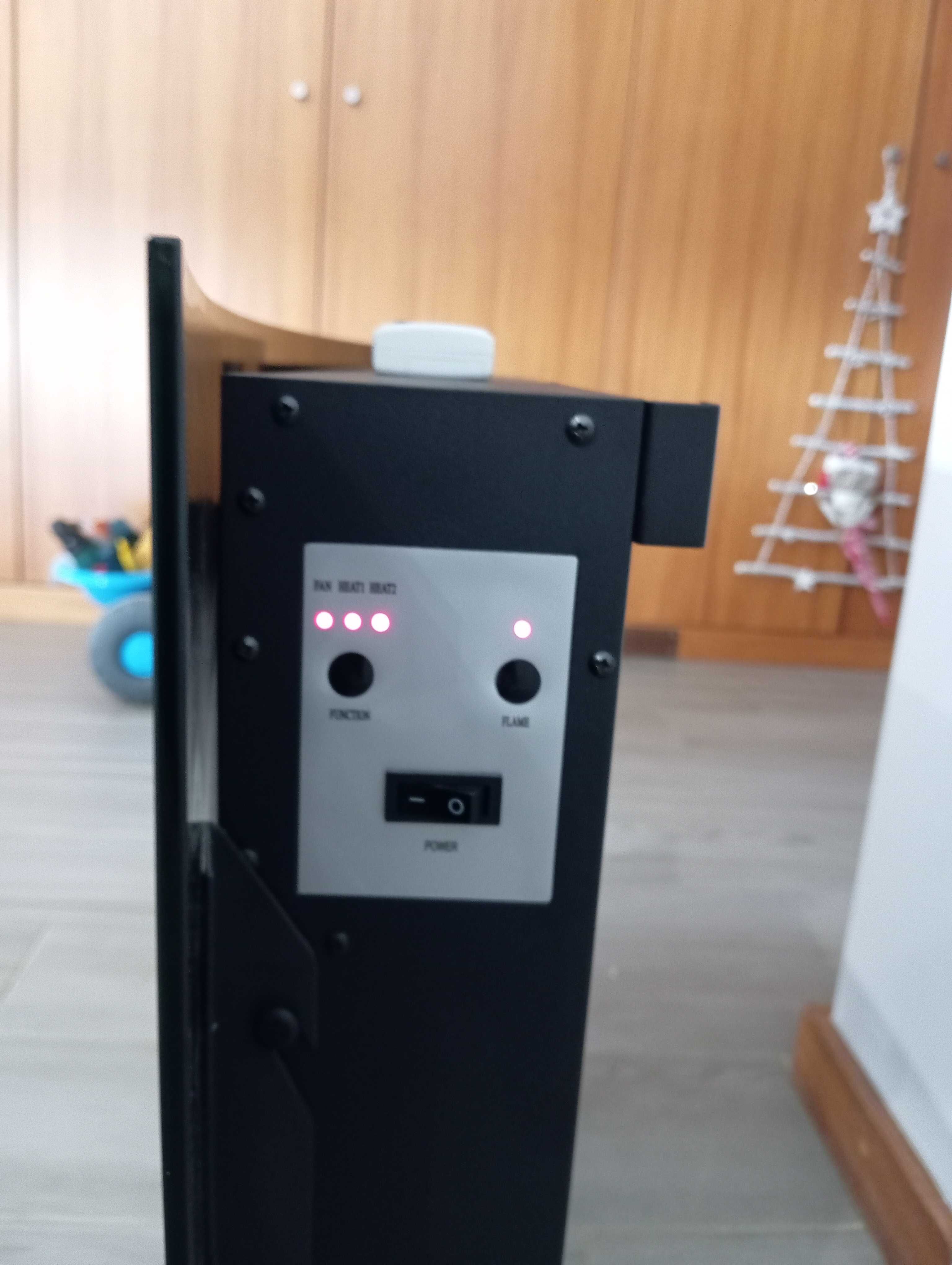 Lareira elétrica 2000W