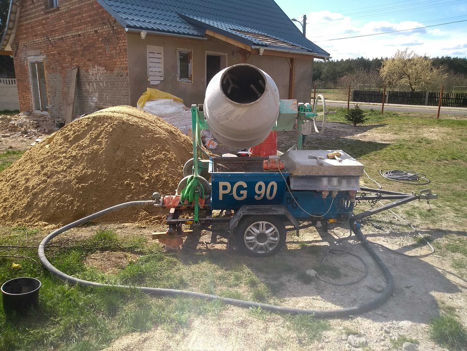 Sprzedam agregat/pompę Baumaschinen PG90 do tynków/betonu/anhydrytu