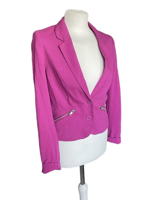 Żakiet damski H&M Divided 36 S fuksja