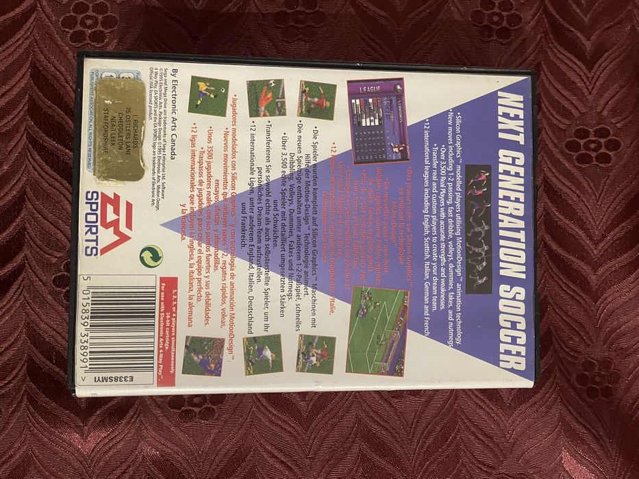 Jogo Sega Mega Drive