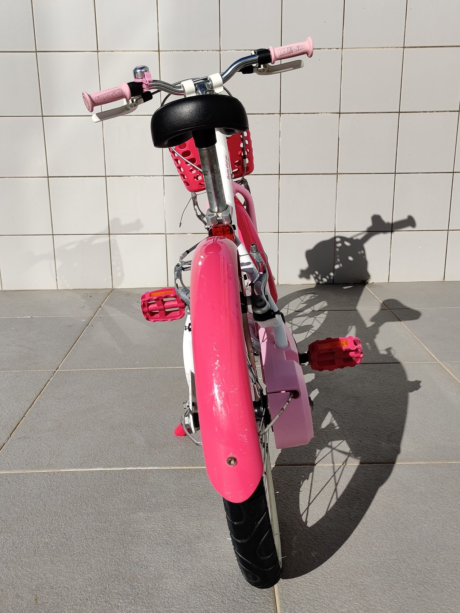 Bicicleta menina roda 14"