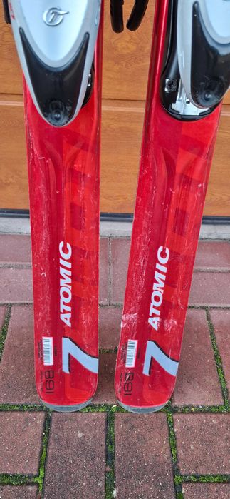 Sprzedam narty zjazdowe Atomic 7 (używane) rozmiar 168cm