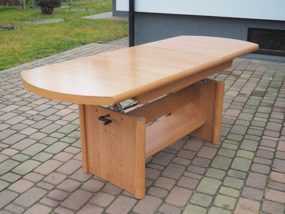 Ława, stół Black Red White