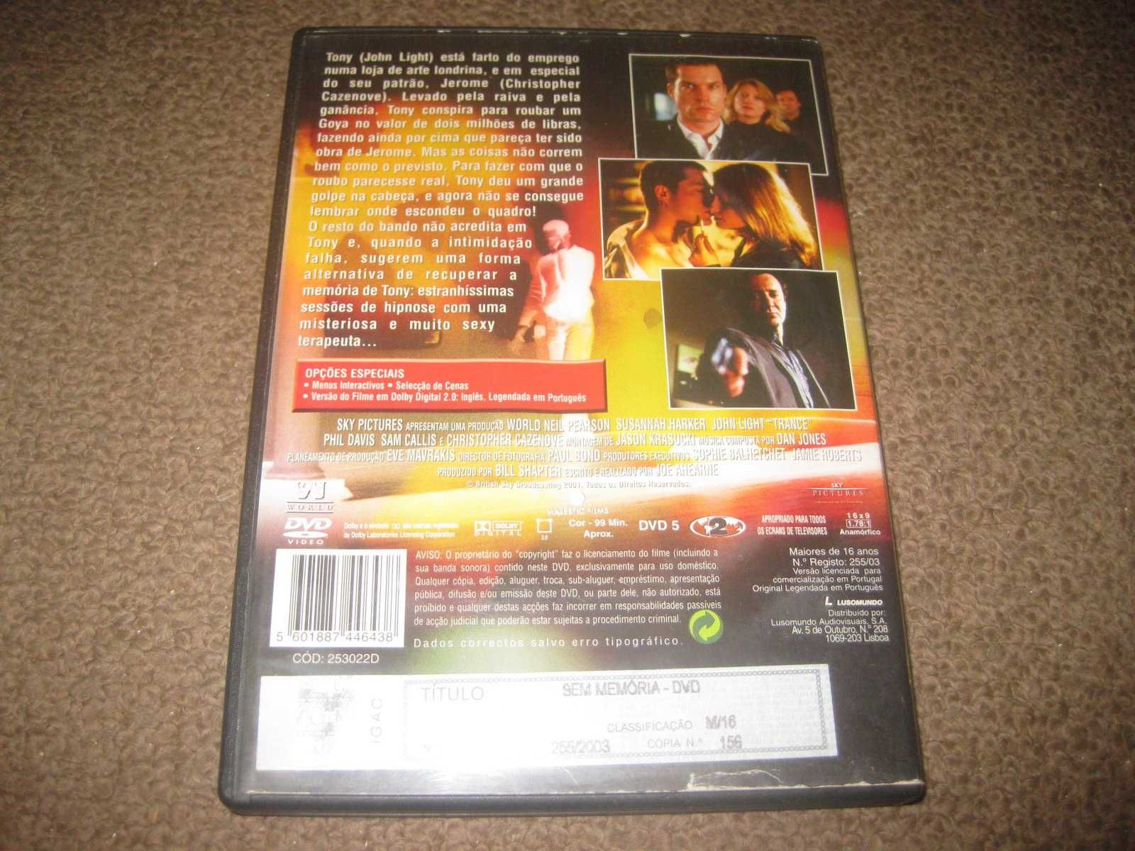 DVD "Sem Memória" com John Light