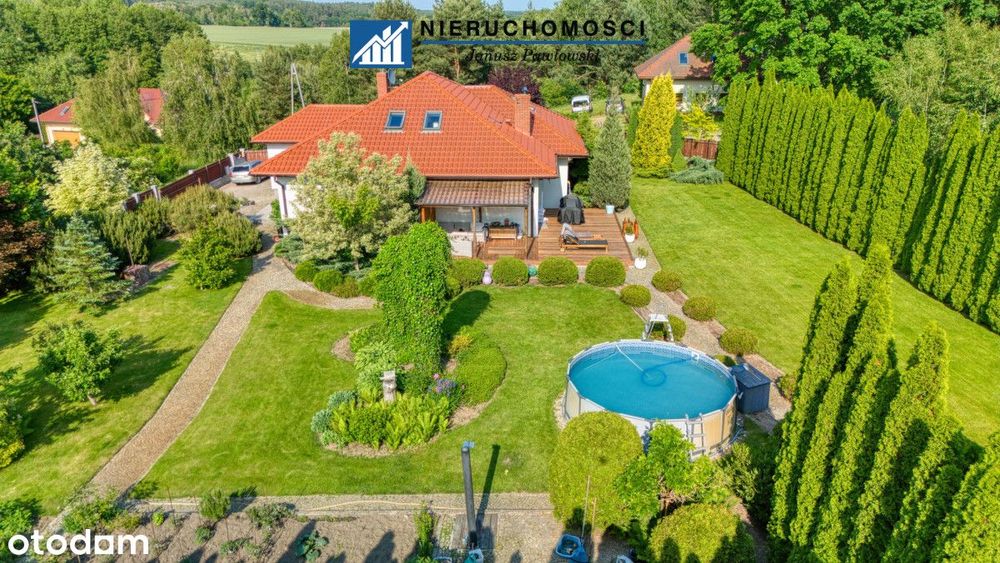 uroczy dom 158m kw, Kaźmierzów, Polkowice