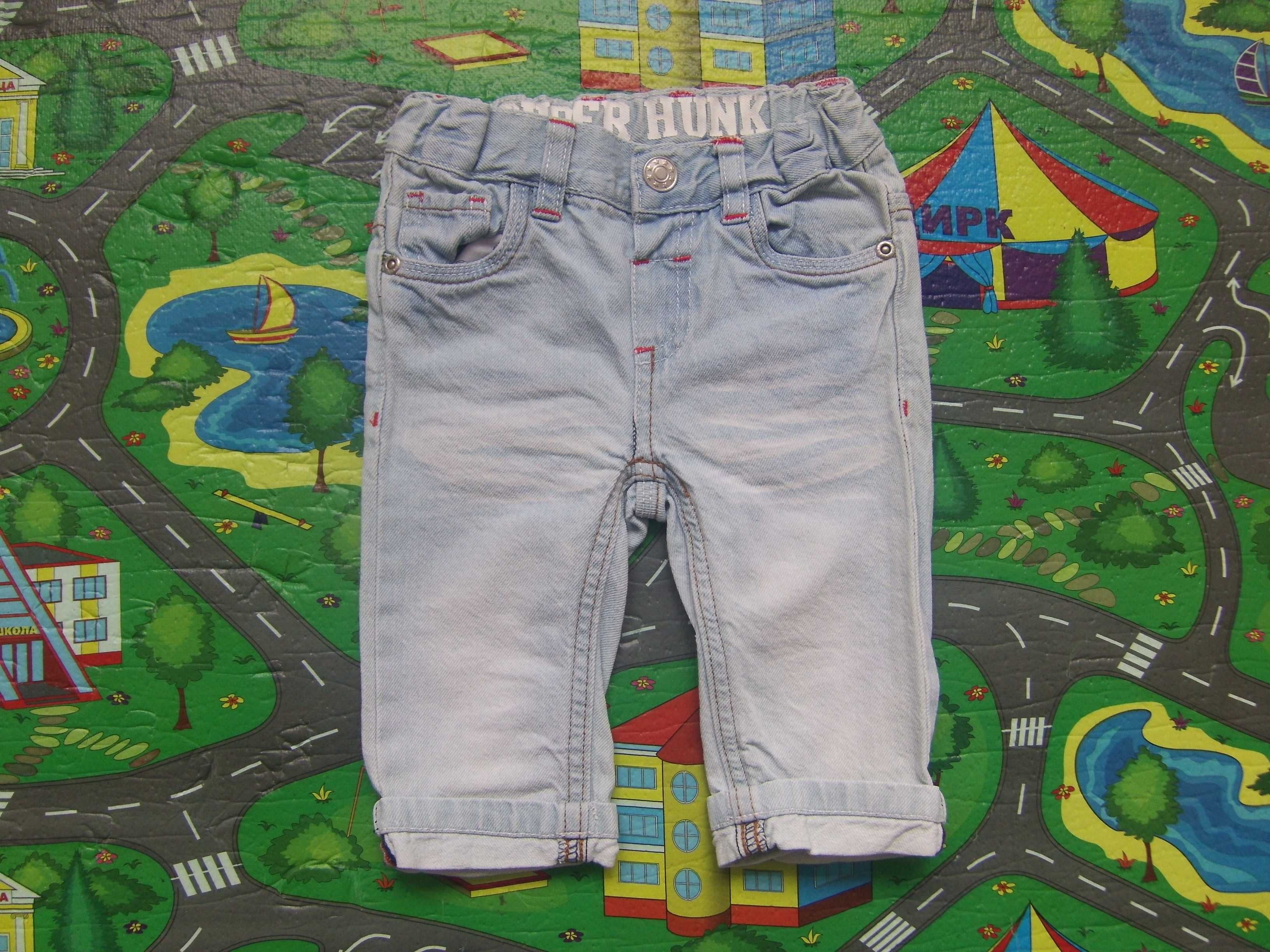 Штаны на резинке, джинсы летние (голубые, серые)