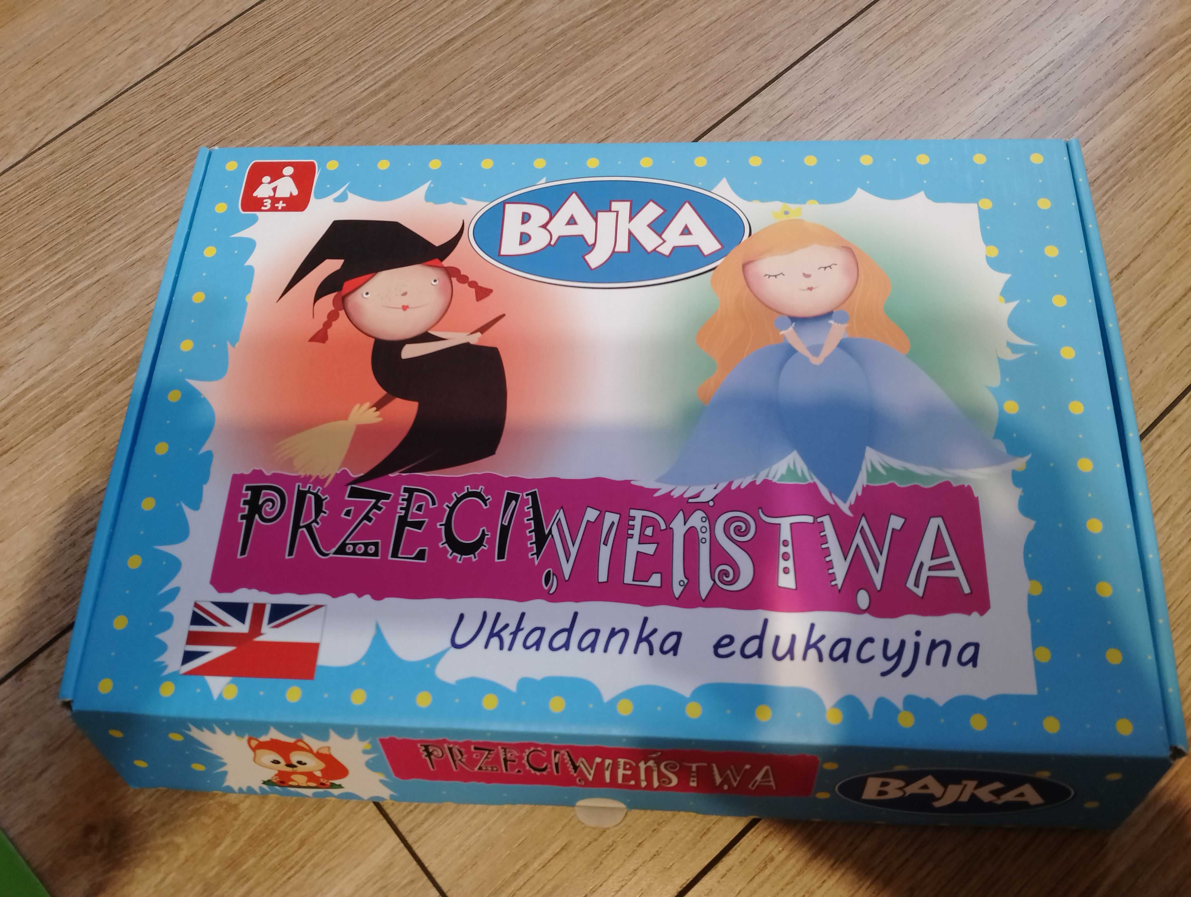 Układanka, puzzle przeciwieństwa