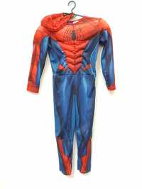 Strój przebranie Spiderman H&M z maską rozmiar 122 128. A3173