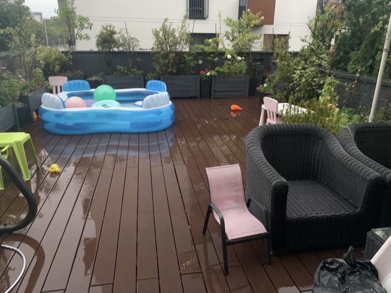 Deski pcv czekoladowe