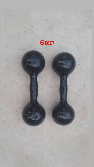 Продам гантели поштучно/парно