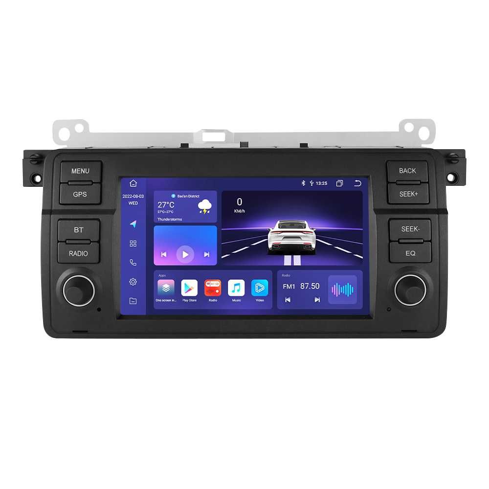 Radio FM RDS DAB+ CarPlay Android GPS WiFi USB MP3 BMW E46 75 Rover 75