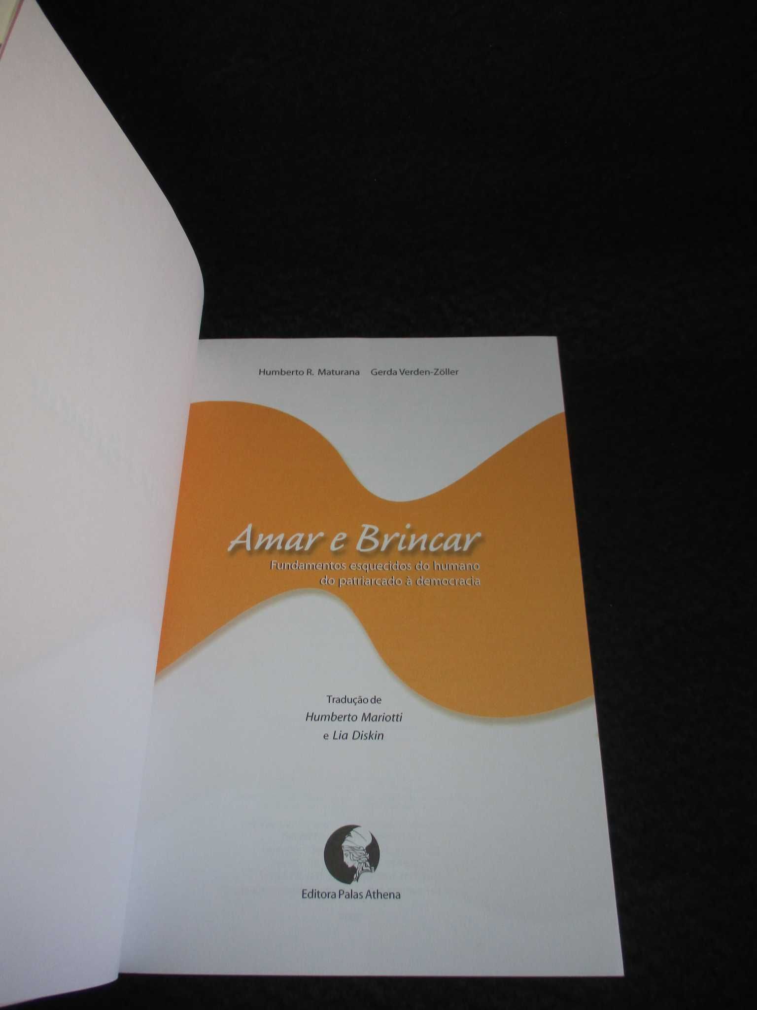 Livro Amar e Brincar Fundamentos esquecidos do humano