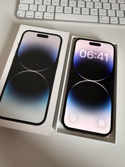 iPhone 14 Pro 256gb Black Idealny Bateria 100%