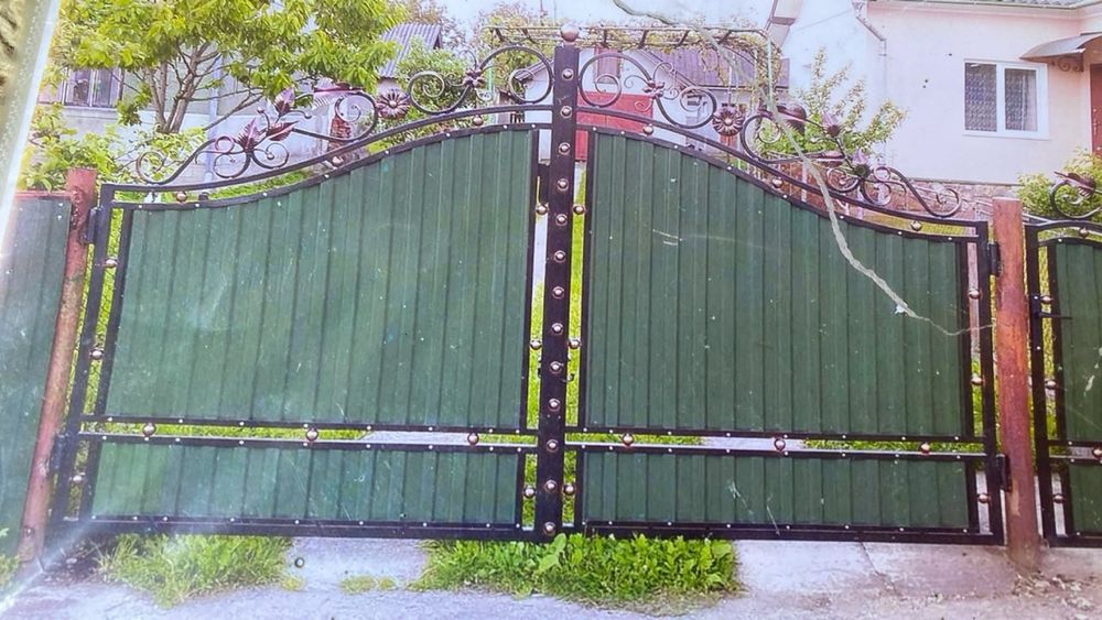 Ковані ворота,брами,піднавіси,огорожі,перила