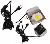 Lampa LED Grow 6500K 50W na radiatorze 6000 lumen