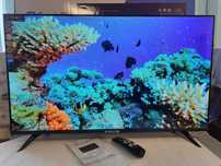 Мощный телевизор 55 дюйма SmartTV Samsung 4К IPS T2, Wi-Fi Корея