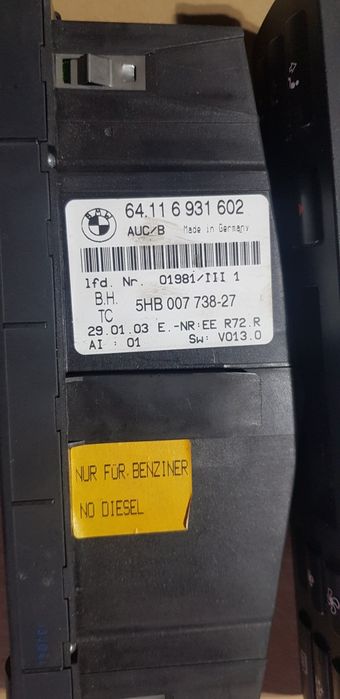 Bmw E46 Klimatronik Przedlift / Polift Sprawny Panel Klimatyzacji