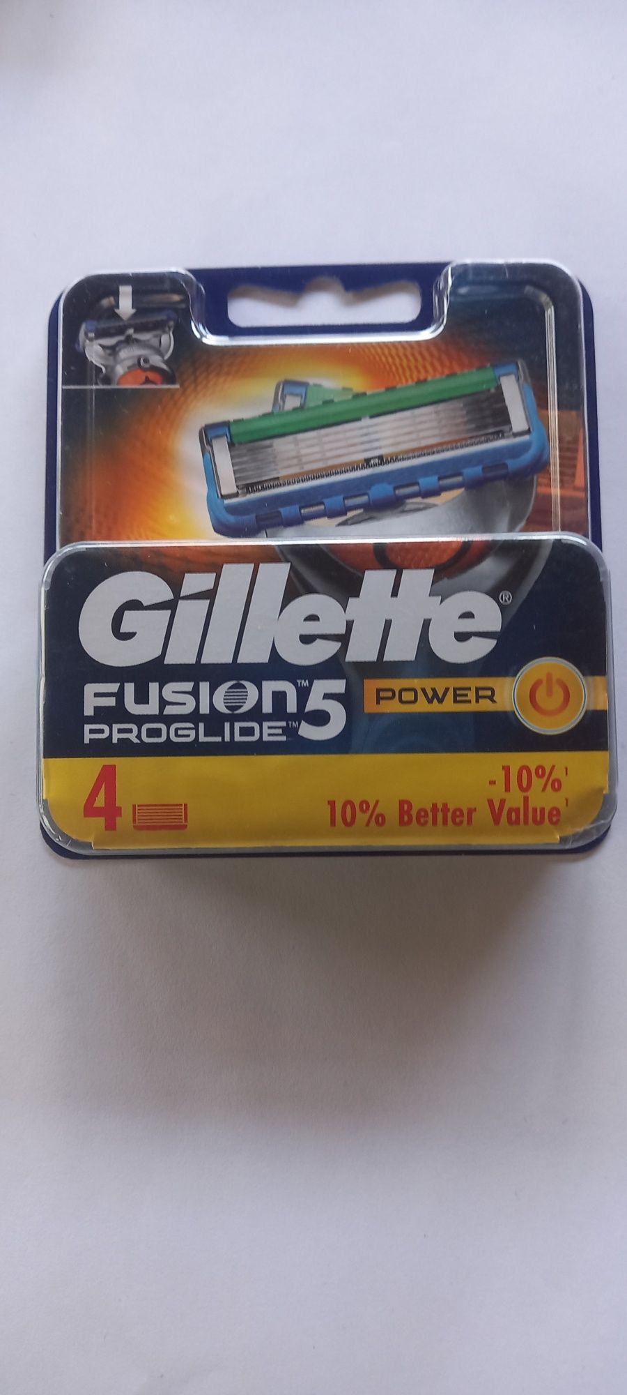 Gillette progleid Power 4 катриджа