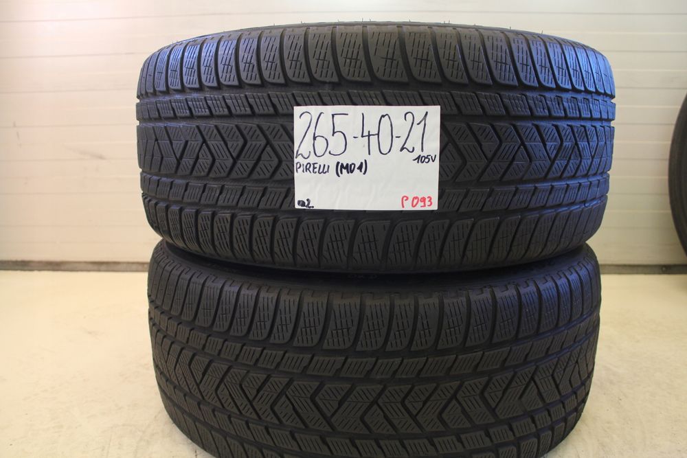 opony zimowe pirelli scorpion winter tm 265 40 21 i 295 35 21 tm m01