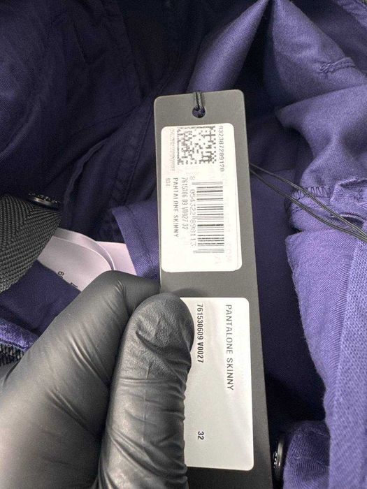 Stone Island чоловічі карго штани Slim Fit фіолетові W32