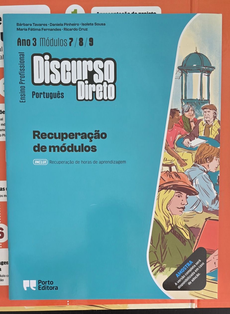 Discurso Direto - Ano 3 - Português - Conj. Pedagógico Prof. Completo