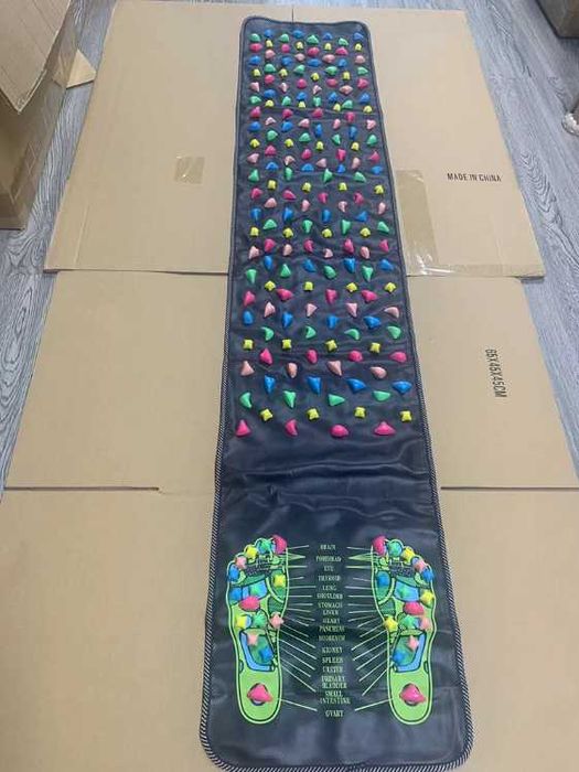 Ортопедический коврик с камнями EasyFit для спины и ног, 175 см