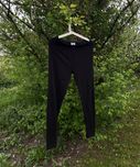 Klasyczne/classic legginsy/ czarne/ black bawełna/ cotton M/38
