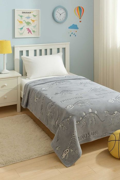 Флисовый плед, Светящийся в темноте плед, Теплое детское одеяло