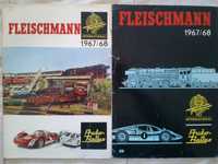 Catalogo Fleischmann comboios / brinquedos HO 1967/1968, em Alemão