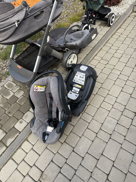 Wózek  3w1 Stokke Trailz 3w1 z fotelikiem i bazą