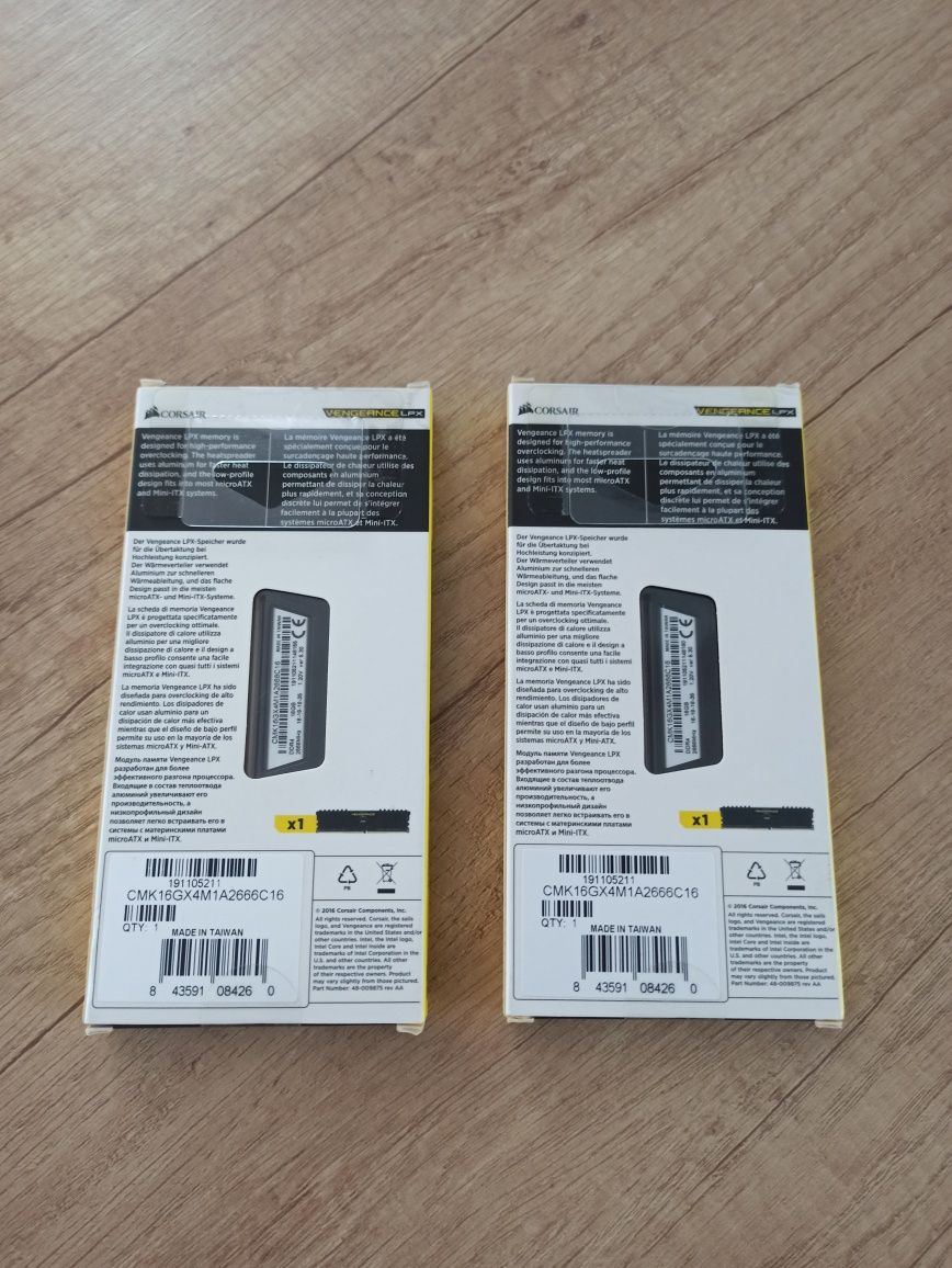 DDR4 2x16 giga nowe zapakowane